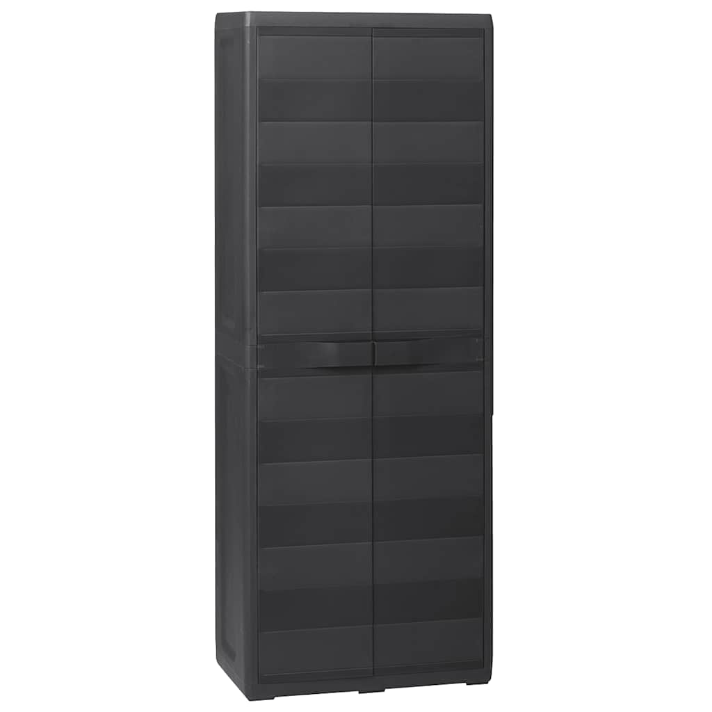 Puutarhan Varastokaappi 3 Hyllyä