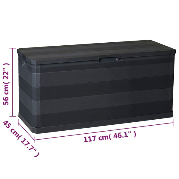 Puutarhan Varastoarkku 117X45X56 Cm