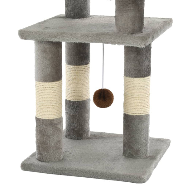 Kissan Kiipeilypuu Sisal-Pylväillä 65 Cm