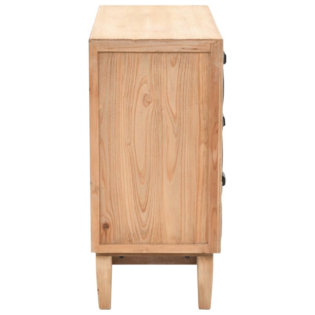 Lipasto Kiinteä Kuusipuu 80X36X75 Cm