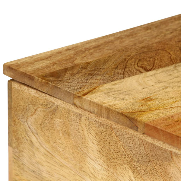 Sohvapöytä Kiinteä Mangopuu 110X55X35 Cm