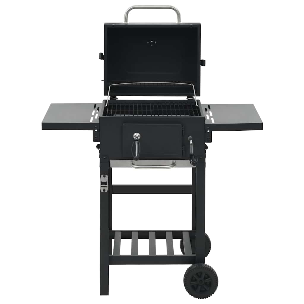 Puuhiiligrilli Alahyllyllä Musta