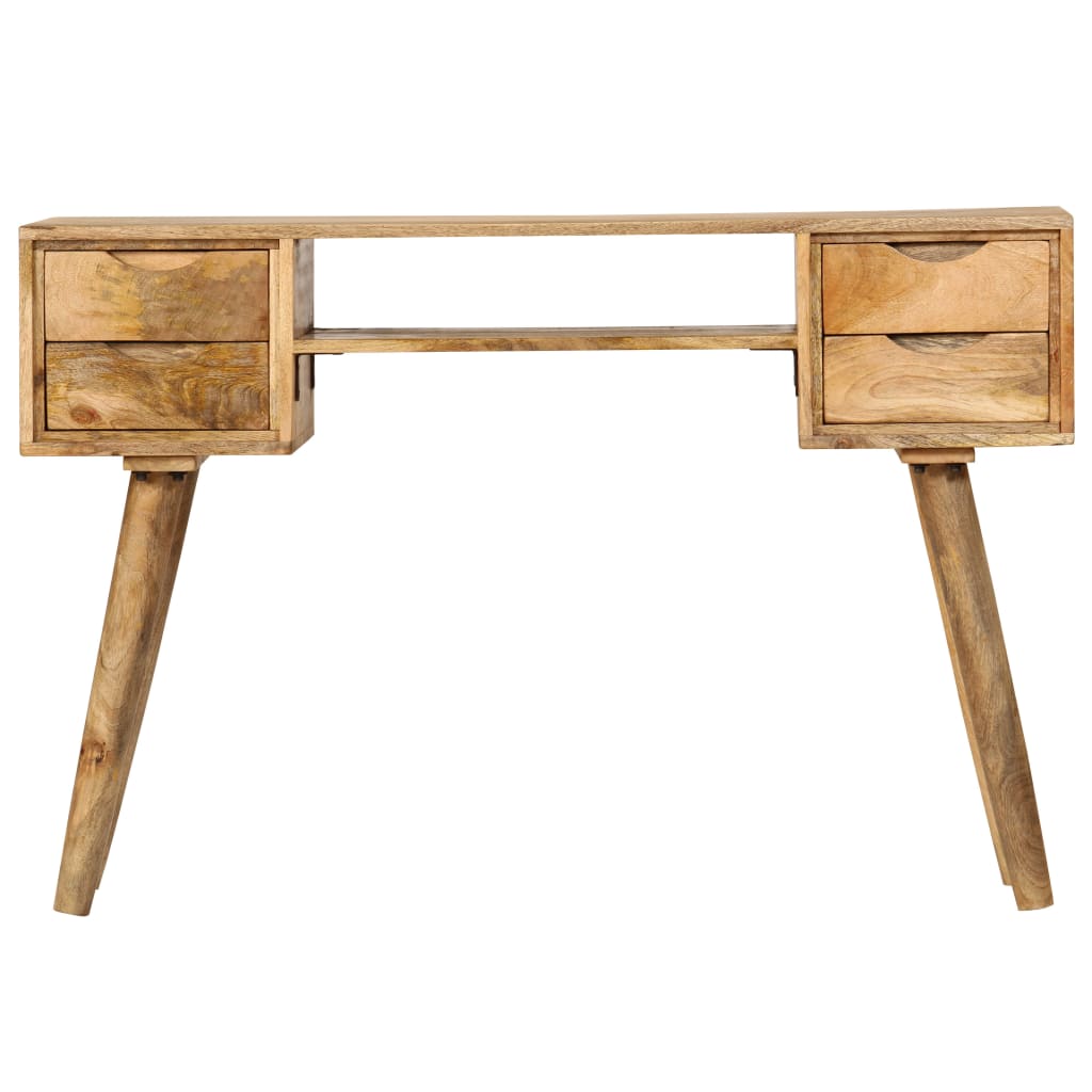 Kirjoituspöytä Kiinteä Mangopuu 115X47X76 Cm