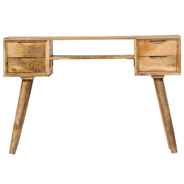 Kirjoituspöytä Kiinteä Mangopuu 115X47X76 Cm