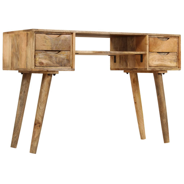 Kirjoituspöytä Kiinteä Mangopuu 115X47X76 Cm