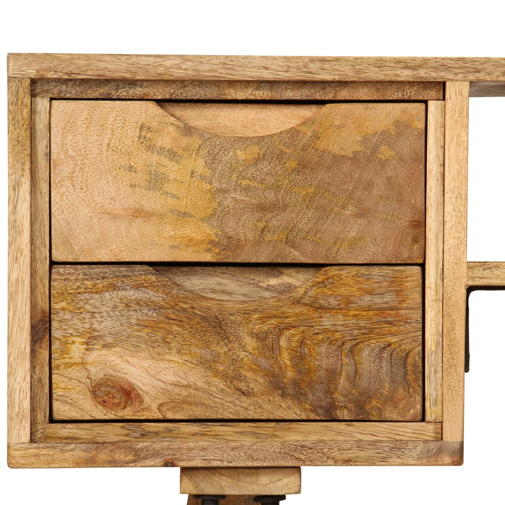 Kirjoituspöytä Kiinteä Mangopuu 115X47X76 Cm