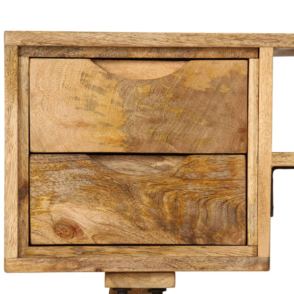 Kirjoituspöytä Kiinteä Mangopuu 115X47X76 Cm