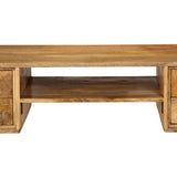 Kirjoituspöytä Kiinteä Mangopuu 115X47X76 Cm
