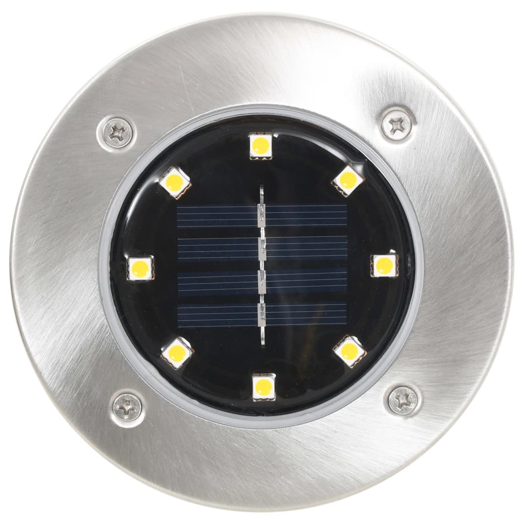 Aurinkoenergia Maavalaisimet 8 Kpl Led