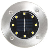 Aurinkoenergia Maavalaisimet 8 Kpl Led