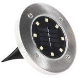 Aurinkoenergia Maavalaisimet 8 Kpl Led