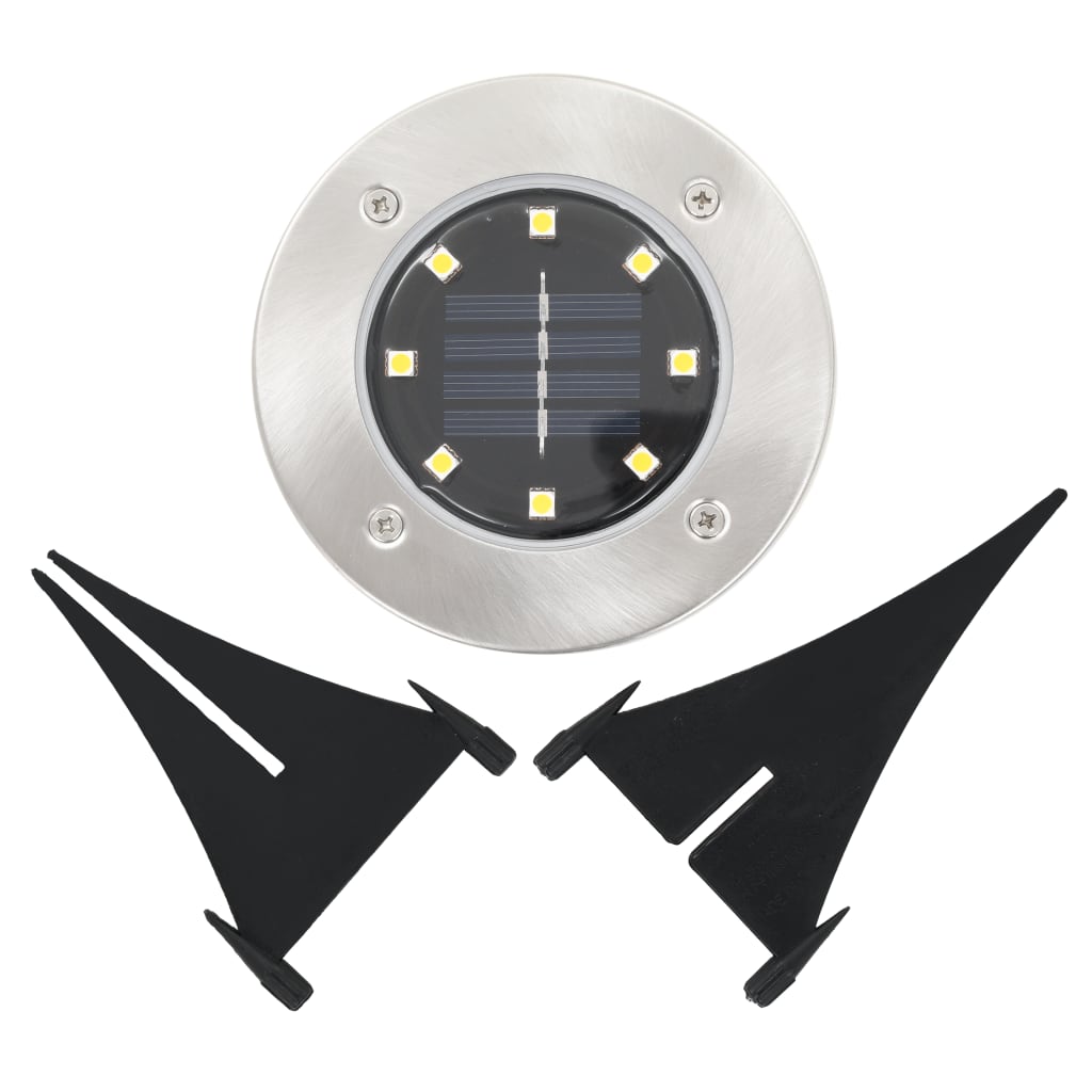 Aurinkoenergia Maavalaisimet 8 Kpl Led