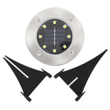 Aurinkoenergia Maavalaisimet 8 Kpl Led