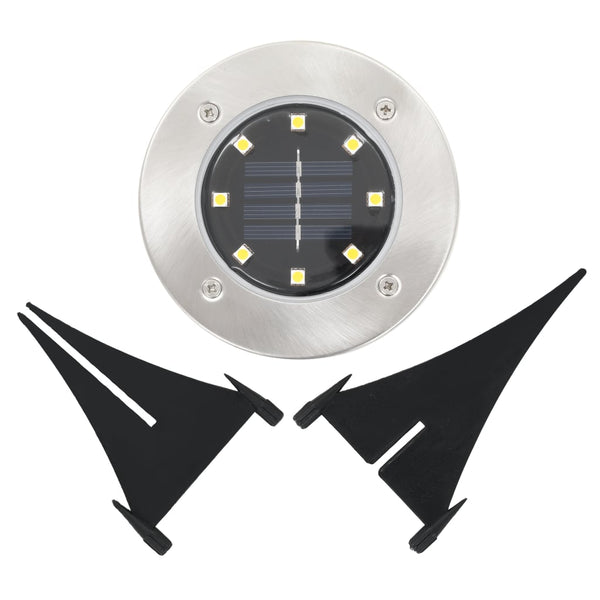 Aurinkoenergia Maavalaisimet 8 Kpl Led