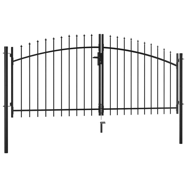 Kaksinkertainen Aitaportti Woerden Keihäskärjellä 400X149,5 Cm
