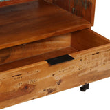 Tv-Taso 118X35X45 Cm Kierrätetty Puu