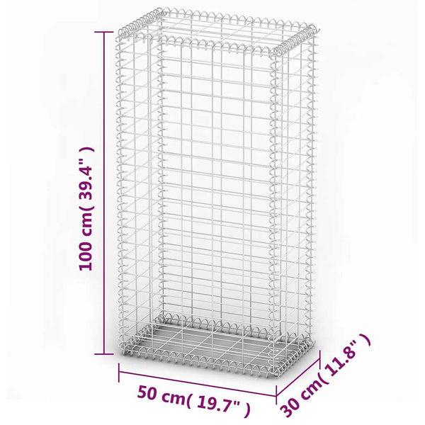 Gabion/Kivikori Kansilla Galvanoitu Vaijeri