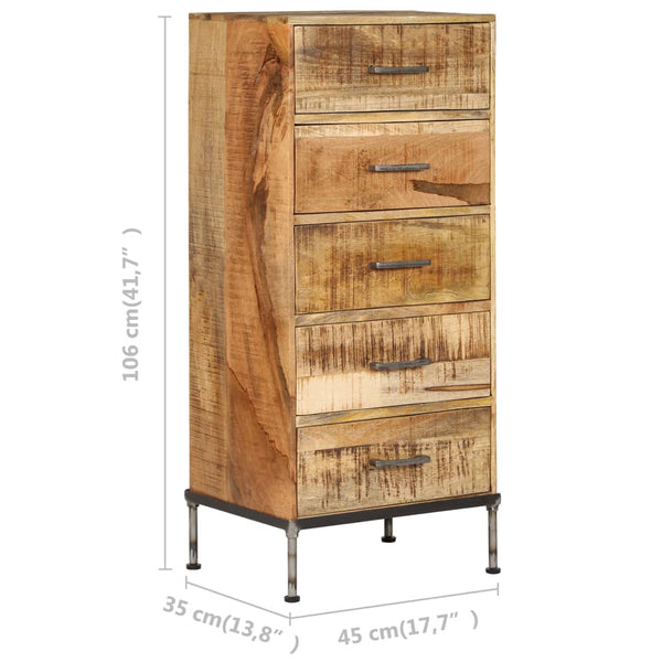 Lipasto 45X35X106 Cm Mangopuu