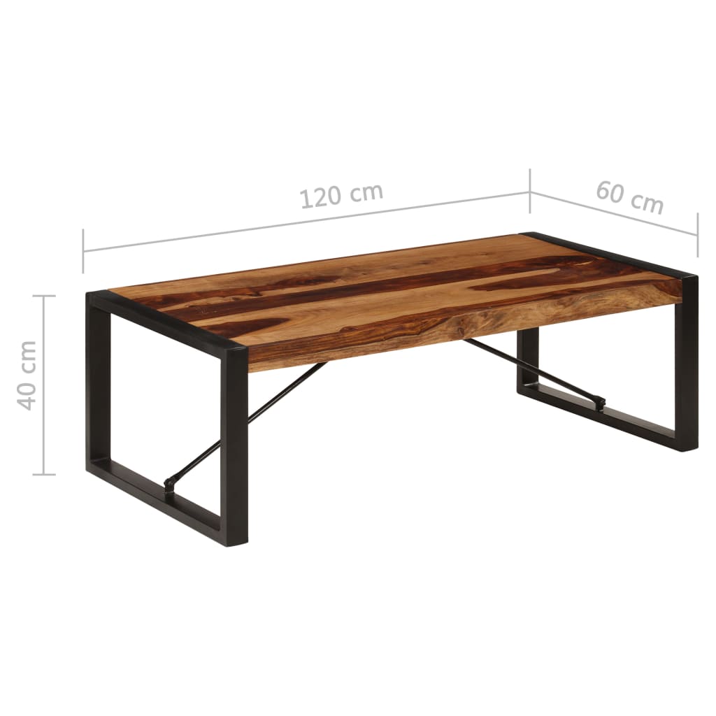 Sohvapöytä 120X60X40 Cm Akaasiapuu