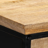 Kirjoituspöytä 110X50X76 Cm Täysi Mangopuu