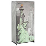 Vaatekaappi New York 75X45X160 Cm Kangas