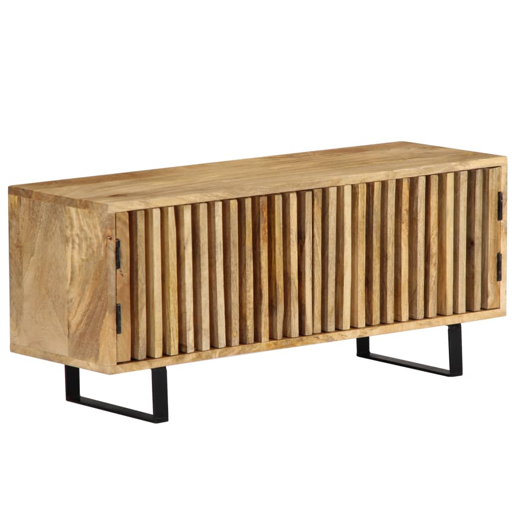 Tv-Taso 90X30X40 Cm Täysmangopuu