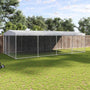 Koiran Ulkohäkki Katoksella 7,6X3,8X2,3 M