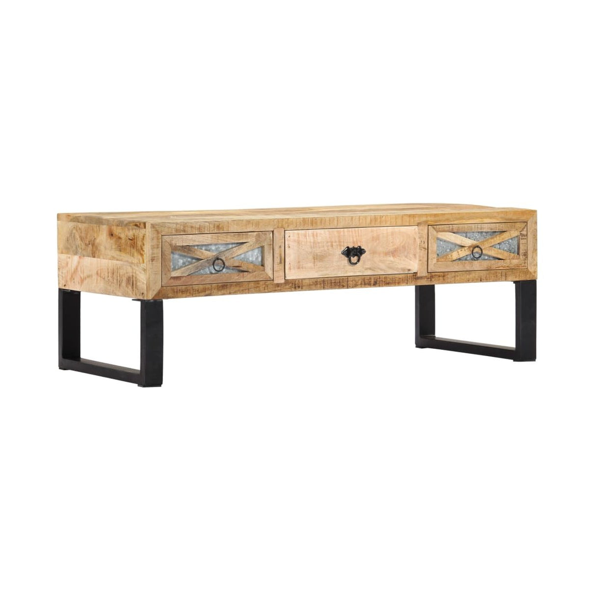 Sohvapöytä 110X50X38 Cm Täysi Mangopuu