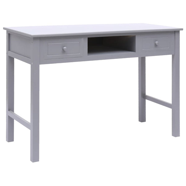 Kirjoituspöytä Valkoinen 110X45X76 Cm Puinen