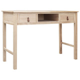 Kirjoituspöytä Valkoinen 110X45X76 Cm Puinen