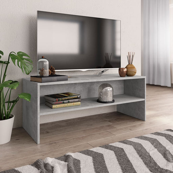 Tv-Taso Musta 100X40X40 Cm Lastulevy