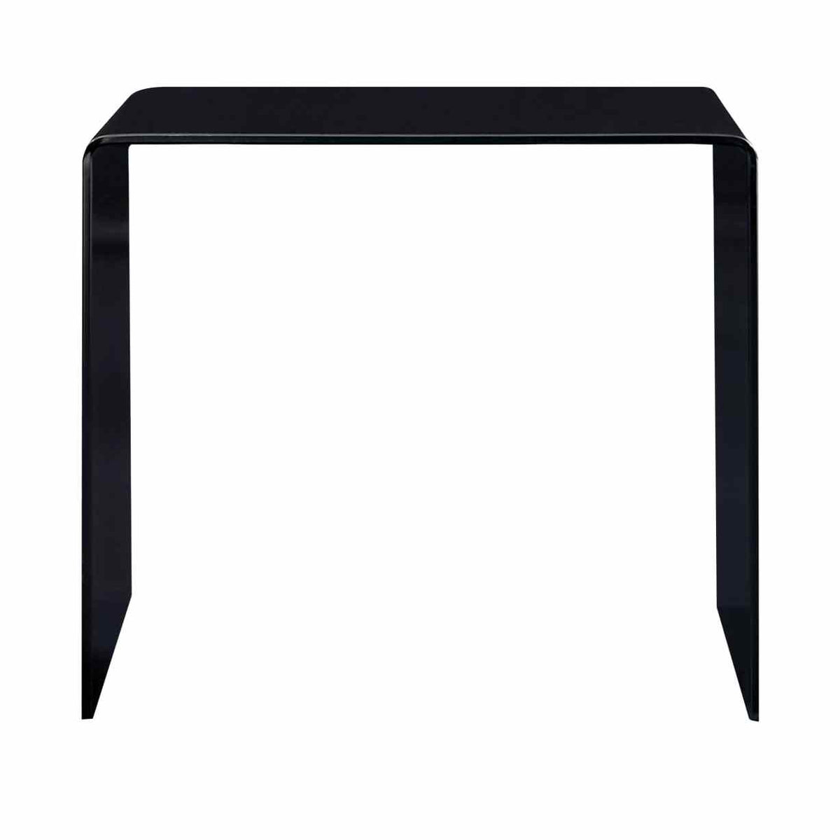 Sohvapöytä Musta 50X50X45 Cm Karkaistu Lasi