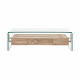 Sohvapöytä Kirkas 98X45X31 Cm Karkaistu Lasi