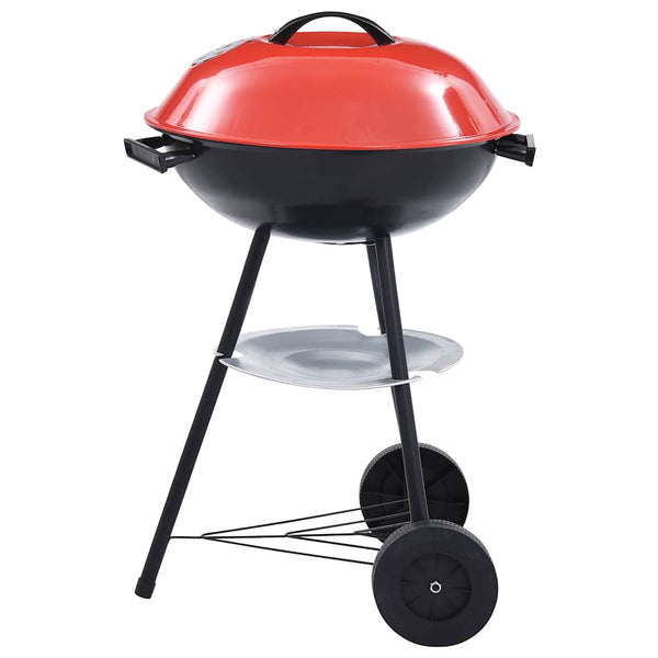 Kannettava Xxl Hiiligrilli Pyörillä 44 Cm