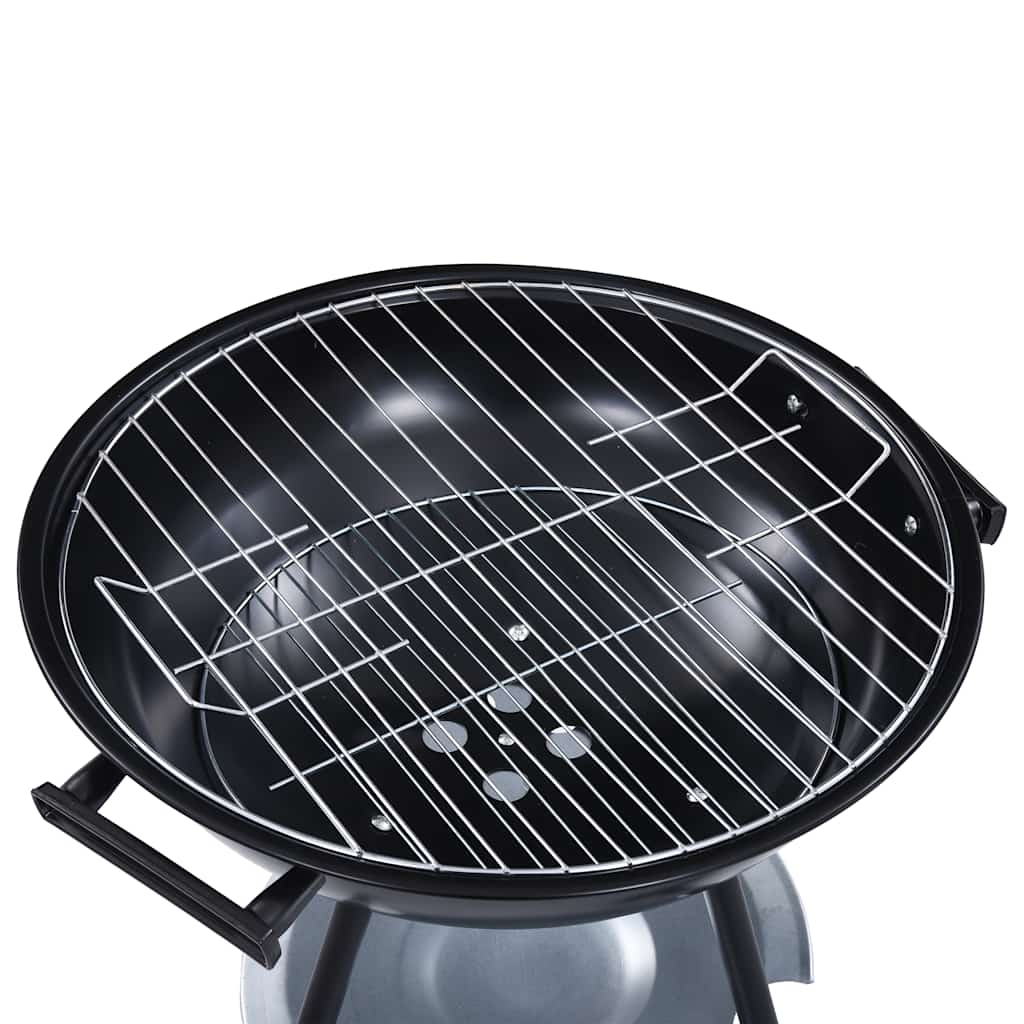 Kannettava Xxl Hiiligrilli Pyörillä 44 Cm