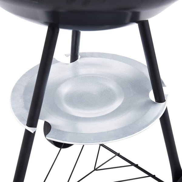 Kannettava Xxl Hiiligrilli Pyörillä 44 Cm