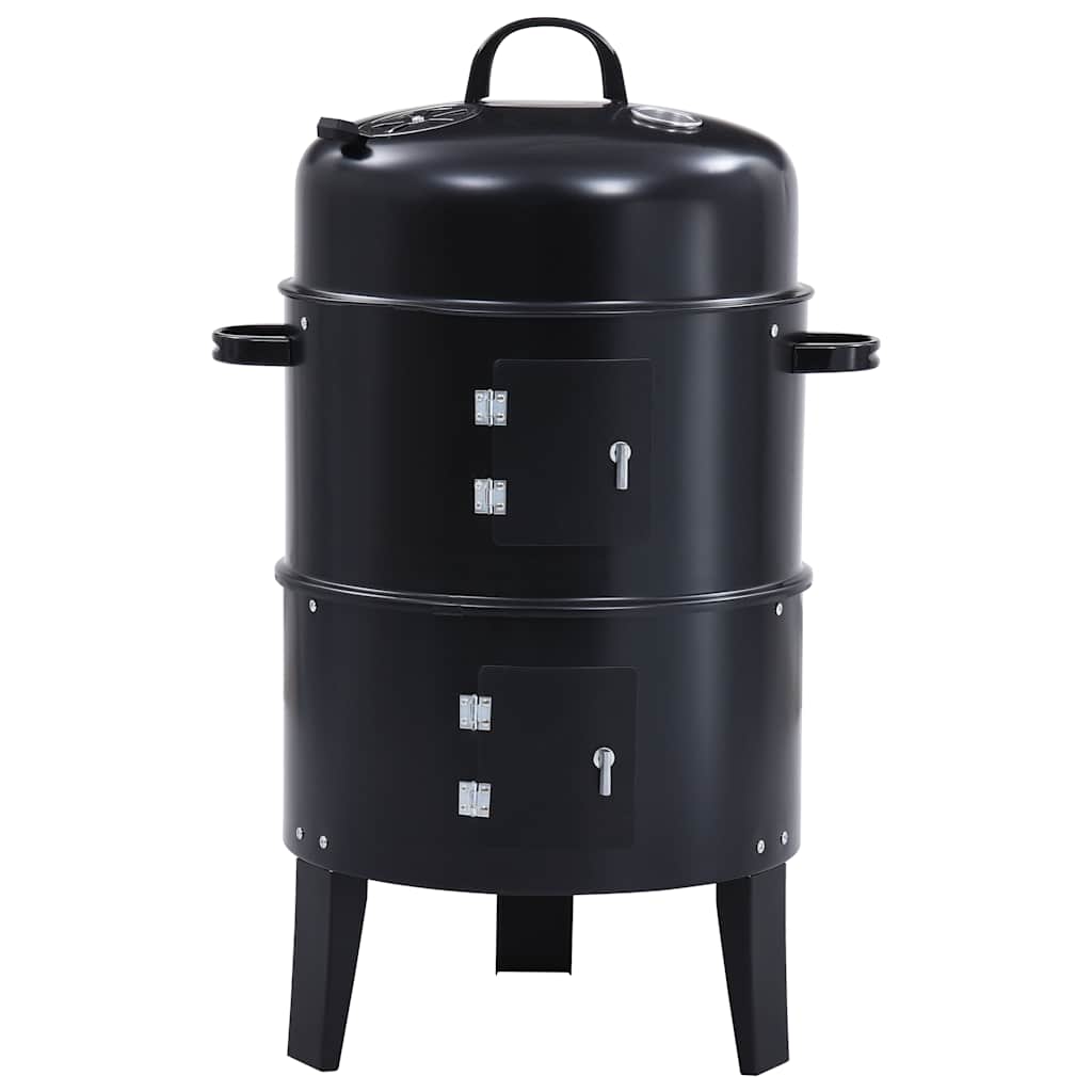 3-In-1 Hiilisavustin Bbq-Grilli 40X80 Cm