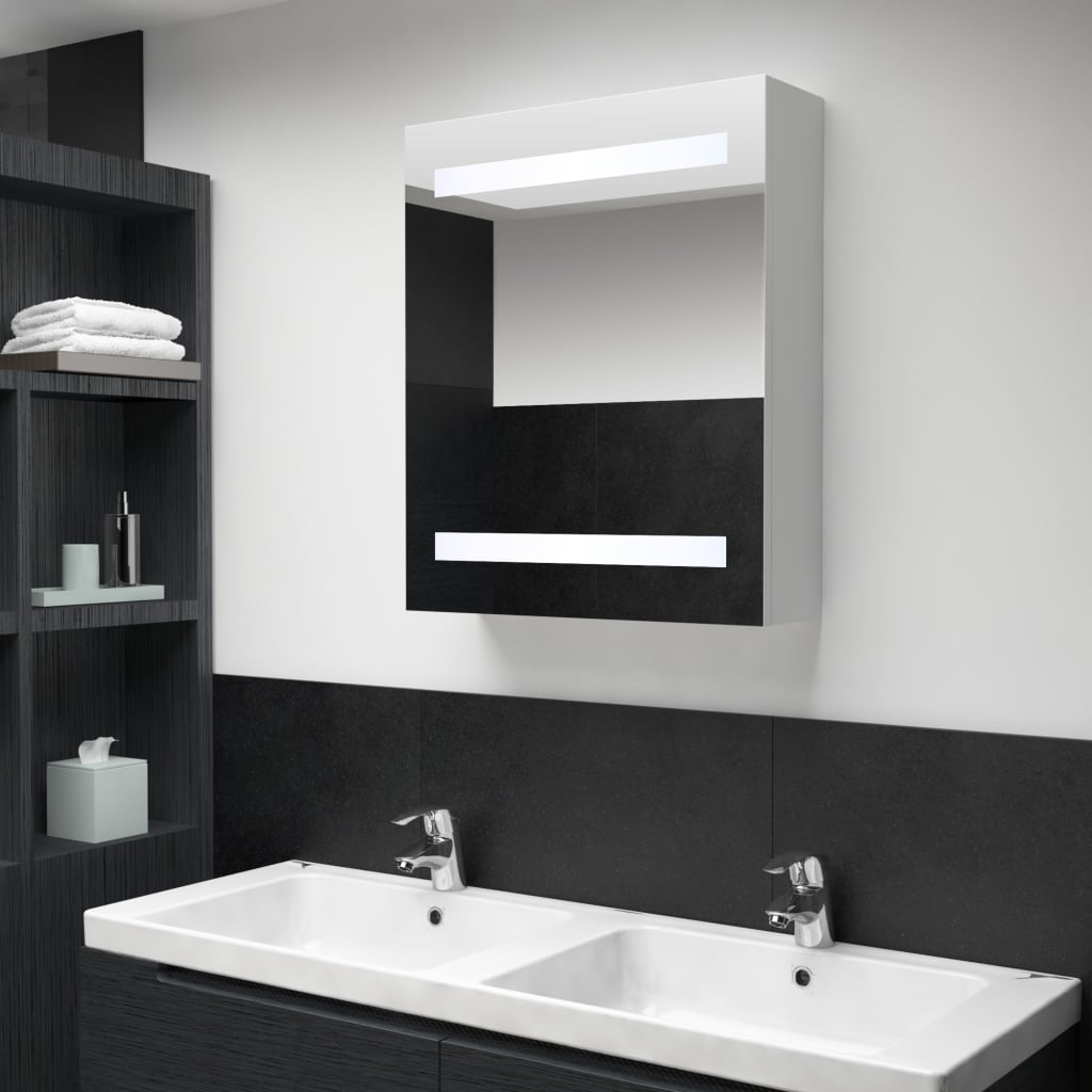 Led Kylpyhuoneen Peilikaappi 50X13,5X60 Cm