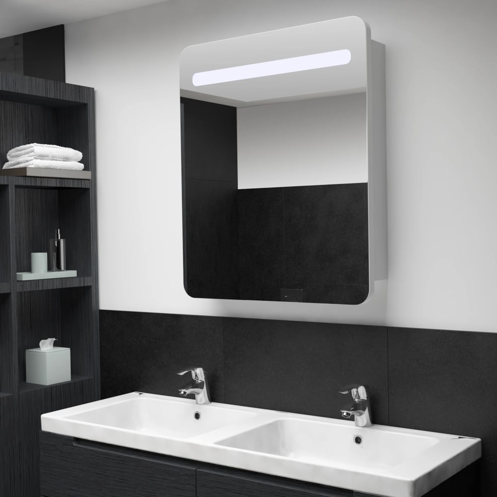 Led Kylpyhuoneen Peilikaappi 68X9X80 Cm