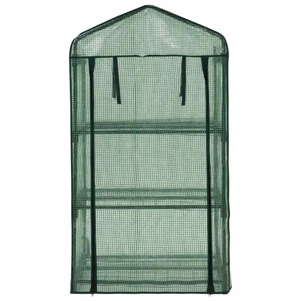 3-Tasoinen Minikasvihuone 69X49X125 Cm