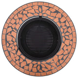 Mosaiikkitulisija 68 Cm Keramiikka