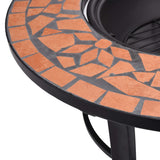 Mosaiikkitulisija 68 Cm Keramiikka