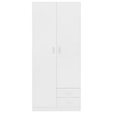 Vaatekaappi 80X52X180 Cm Tekninen Puu