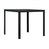 Sohvapöytä 78X78X74 Cm Hdpe Puutyyli