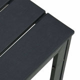Sohvapöytä 78X78X74 Cm Hdpe Puutyyli