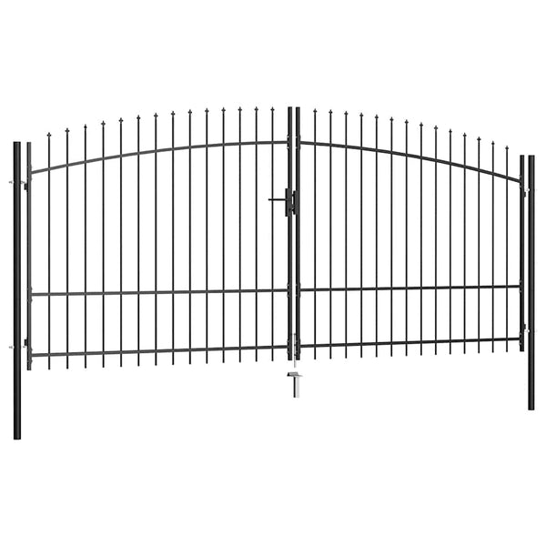 Kaksinkertainen Aitaportti Woerden Keihäskärjellä 400X224,5 Cm