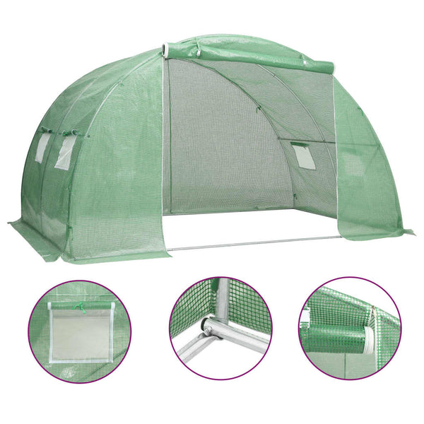 Kasvihuone 9 M² 4,5X2X2 M