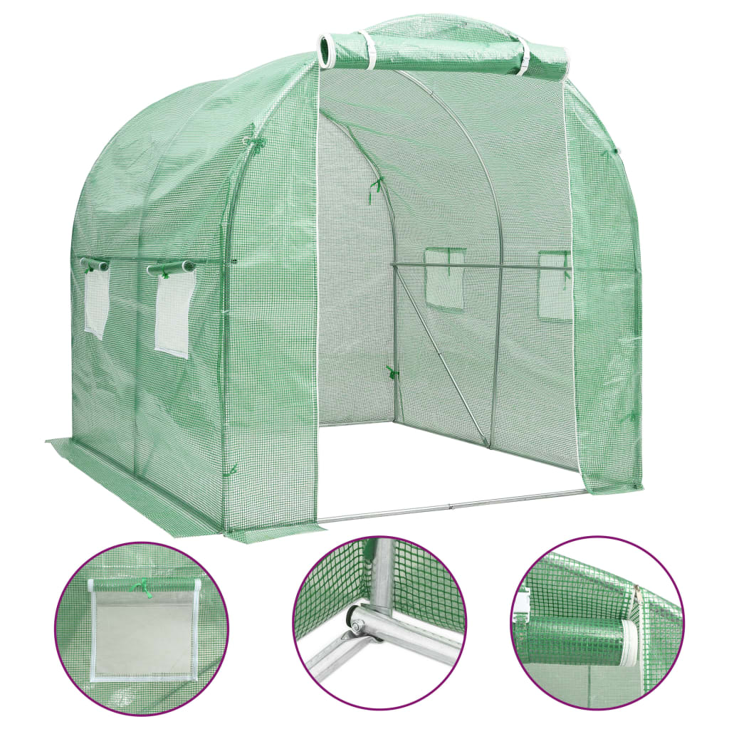 Kasvihuone 9 M² 4,5X2X2 M