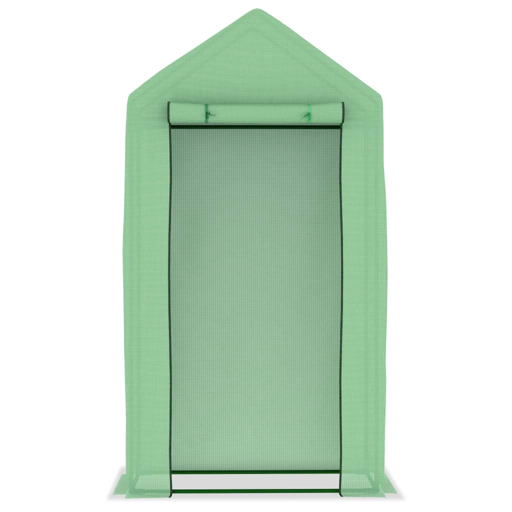 Kasvihuone Teräsrungolla 0,5 M² 1X0,5X1,9 M