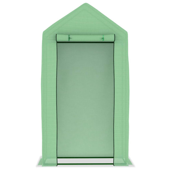 Kasvihuone Teräsrungolla 0,5 M² 1X0,5X1,9 M